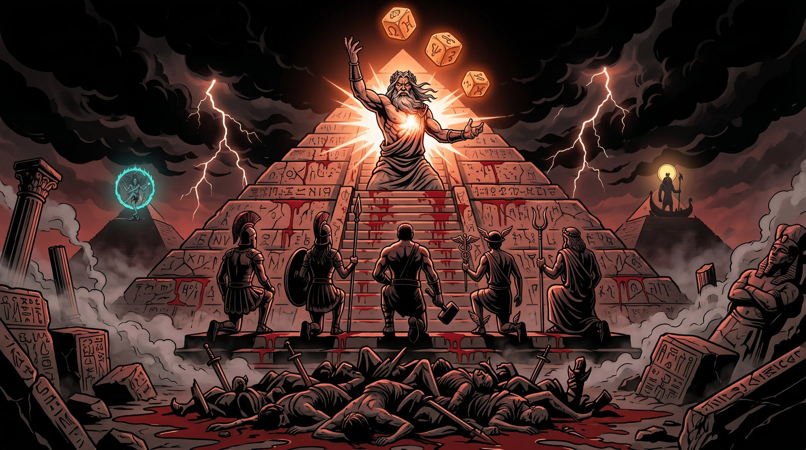 Build the pyramid. Defy fate.