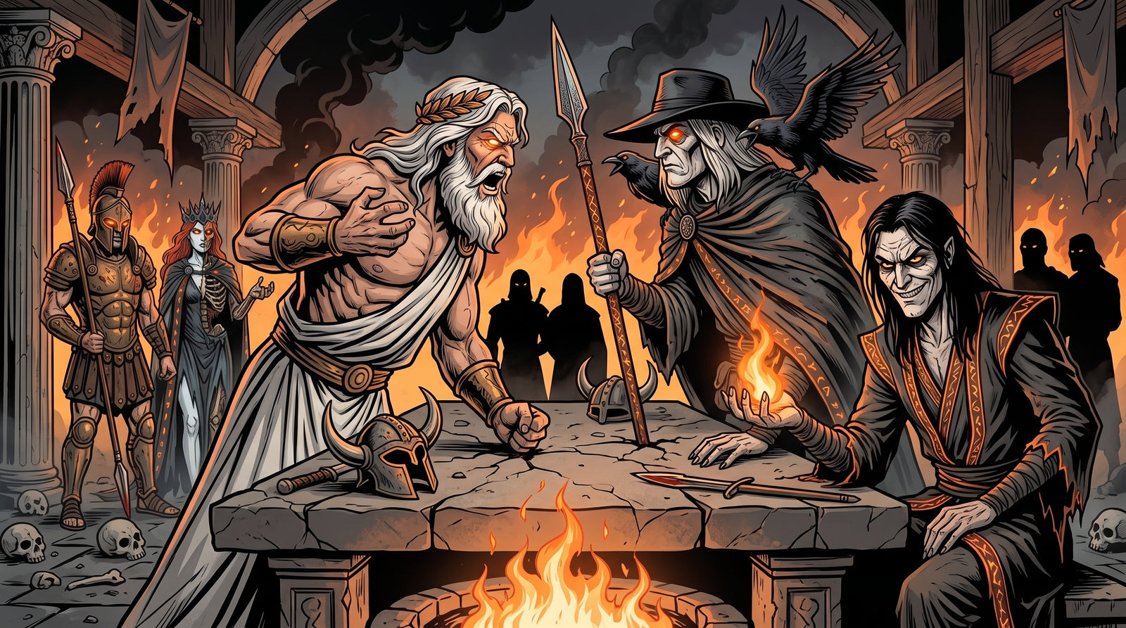 🔥 Fire — death is the price of heroism